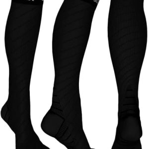 Physix Gear Compression Socks 20-30 mmHg - Men & Women - Running, Nursing, Travel