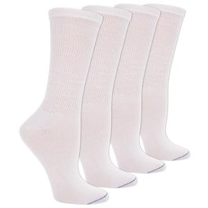 Dr. Scholl's Women's Diabetes & Circulation Socks - Non-Binding Moisture Management - 4 & 6 Pair Packs