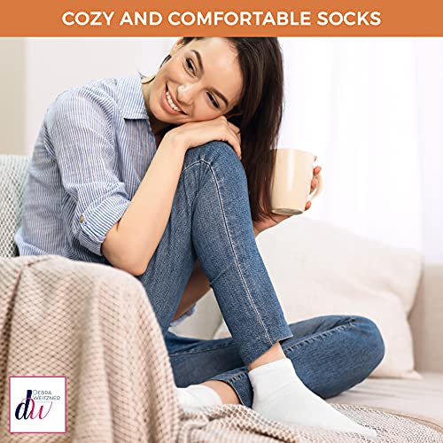 Debra Weitzner Diabetic Ankle Socks Mens Loose Fit Non-Binding 6 Pairs | Debra Weitzner Diabetic Ankle Socks Womens Loo