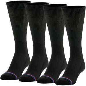 Women's Diabetic Crew Socks with Non-Binding Top and Cushion Sole | Diabetic Women's Crew Socks Non-Binding Top Cushion